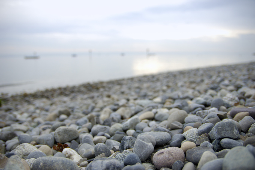Germany, Stones on Lake Constance