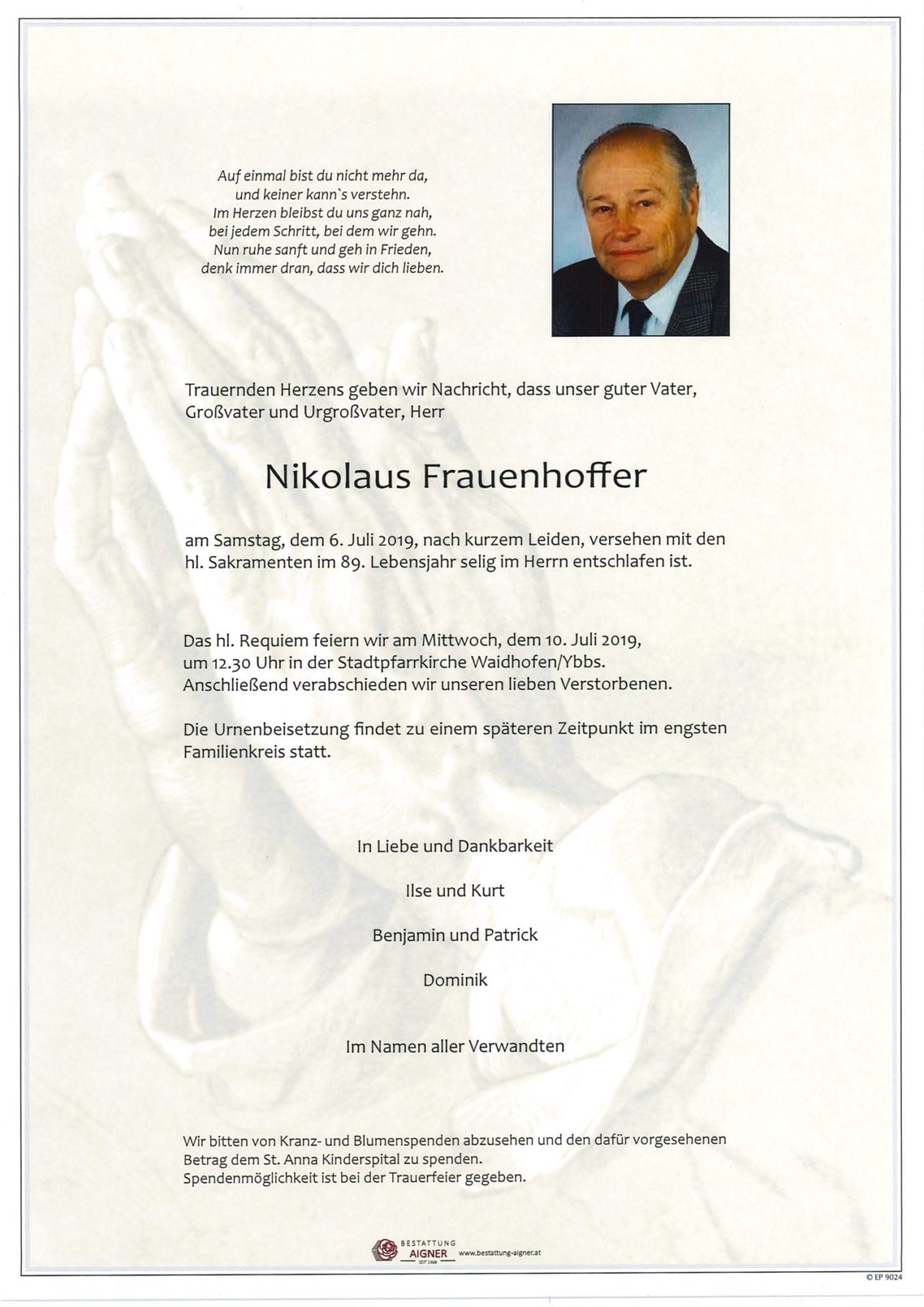 Nikolaus Frauenhoffer