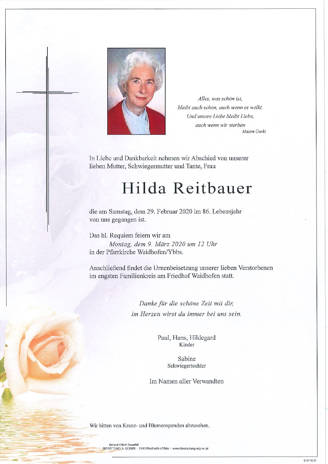 Hilda Reitbauer
