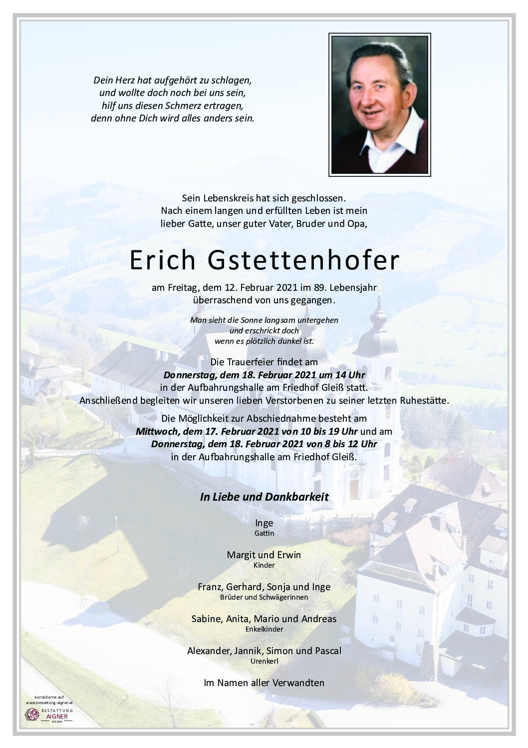 Erich Gstettenhofer