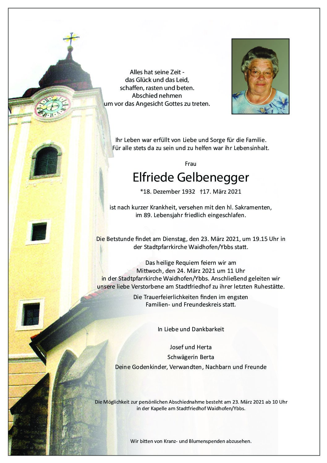 Elfriede Gelbenegger
