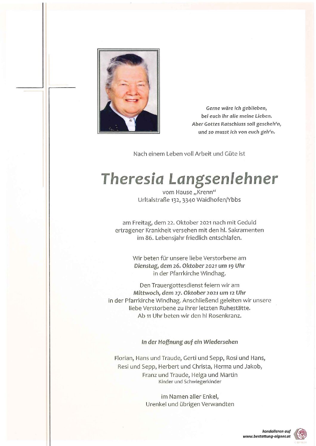 Theresia Langsenlehner