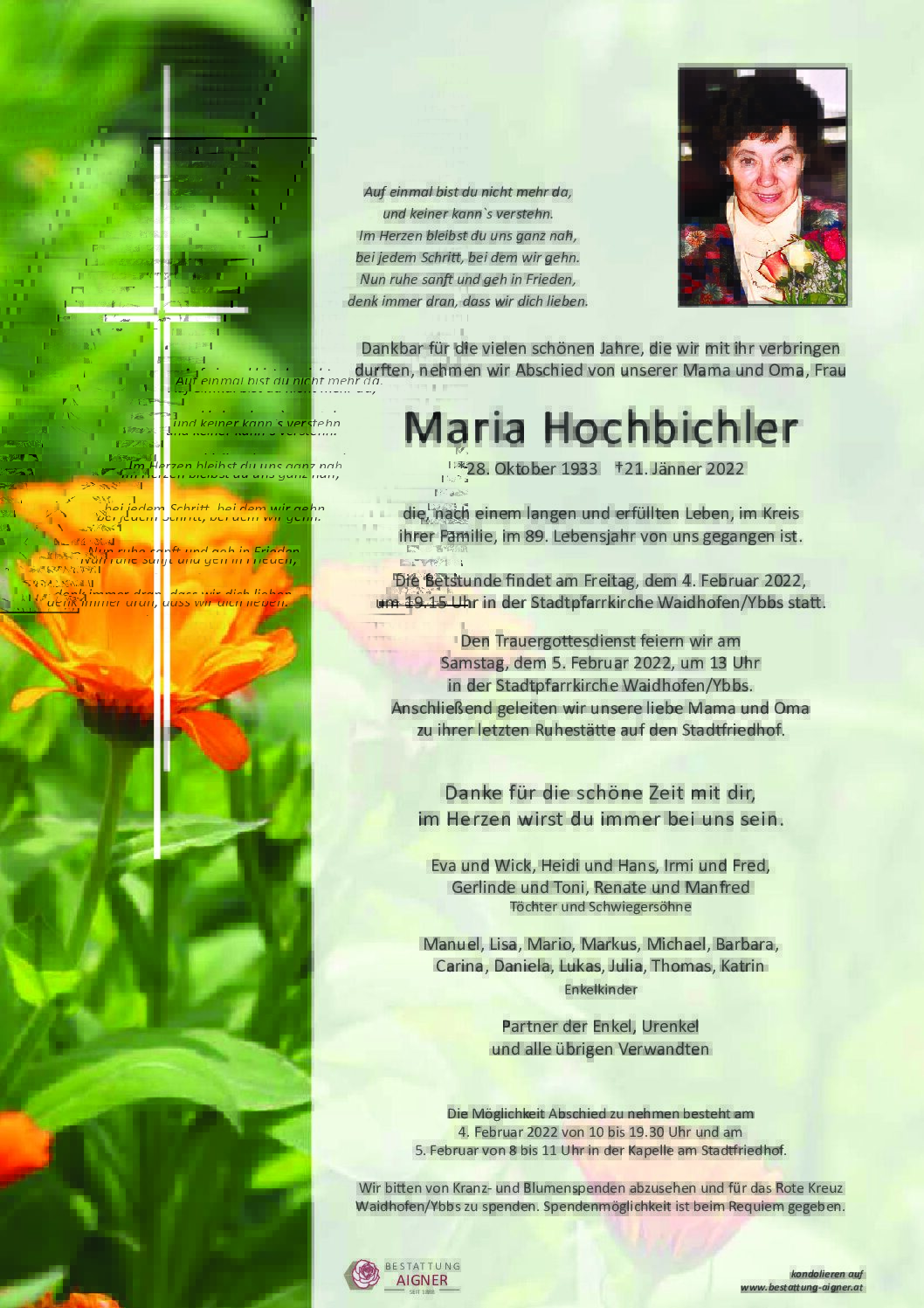 Maria Hochbichler