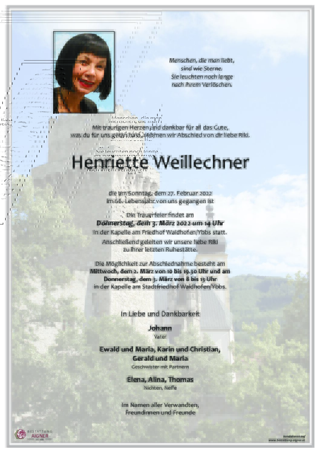 Henriette Weillechner