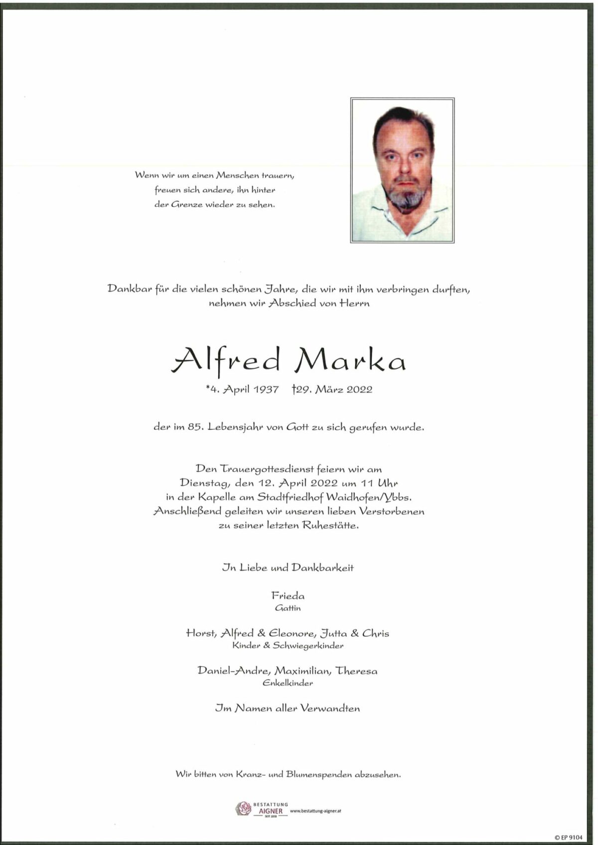 Alfred Marka