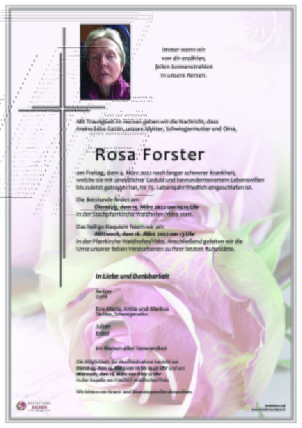 Rosa Forster