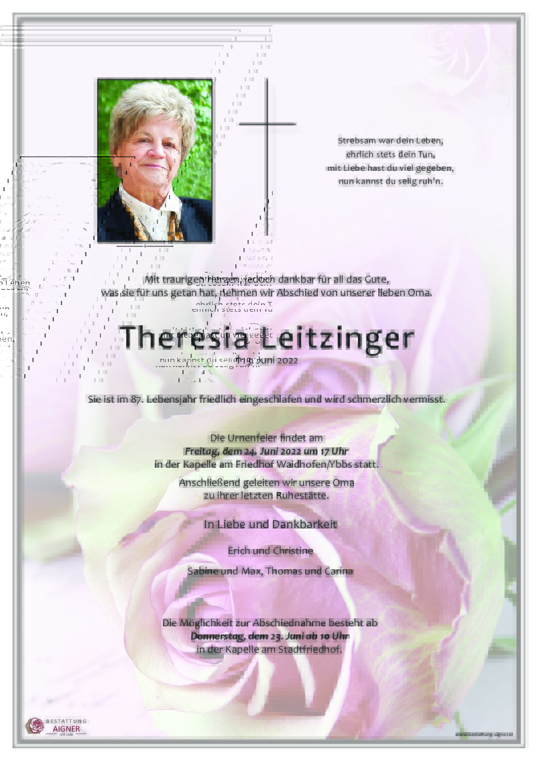 Theresia Leitzinger