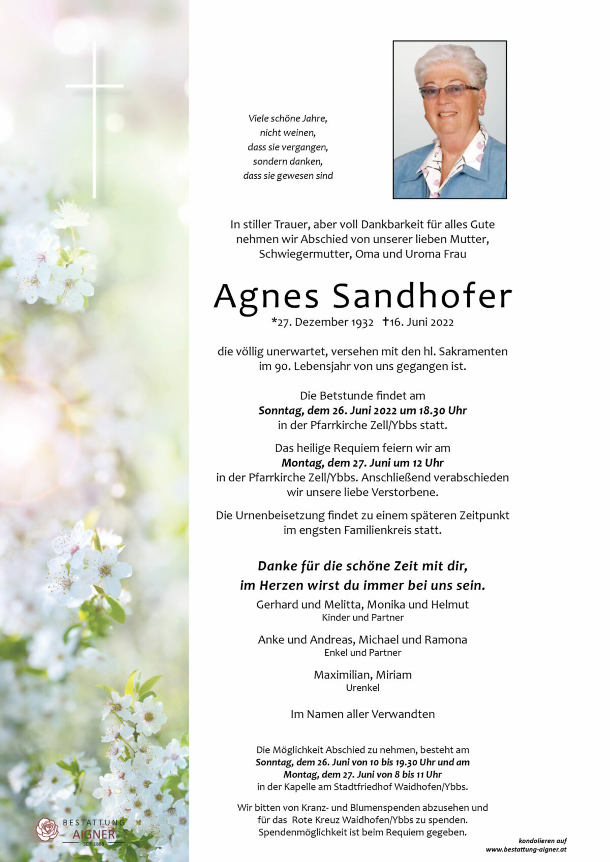 Agnes Sandhofer