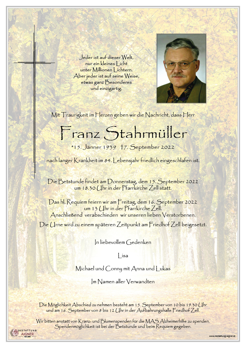 Franz Stahrmüller