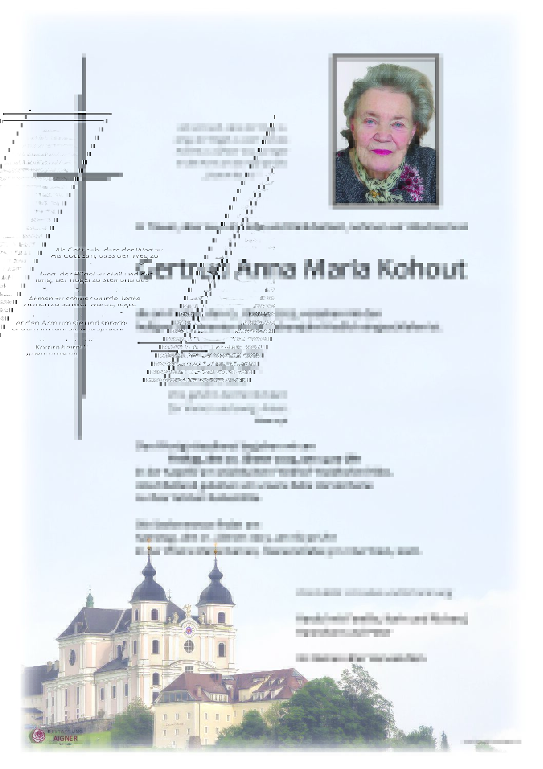 Gertrud Anna Maria Kohout