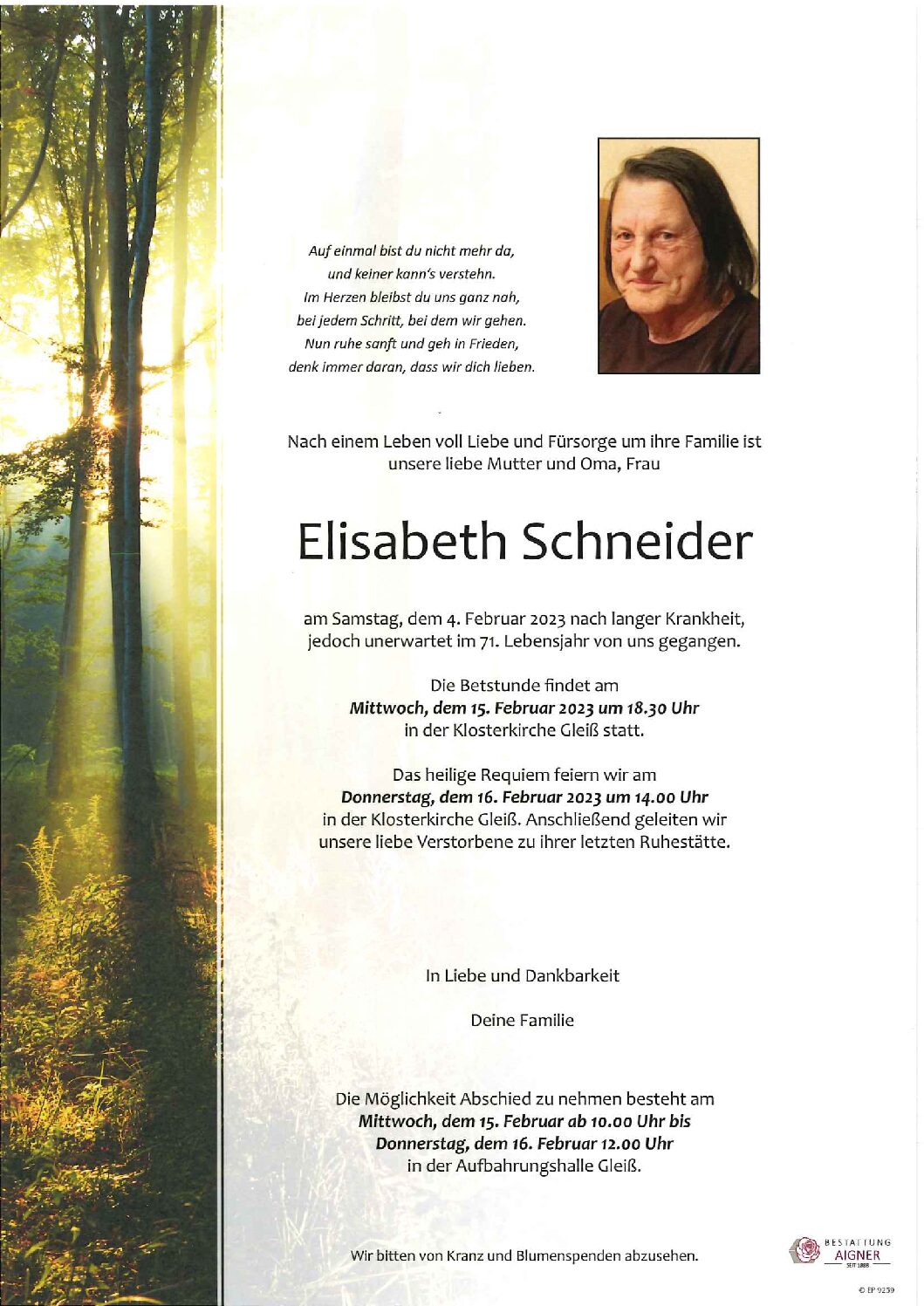 Elisabeth Schneider