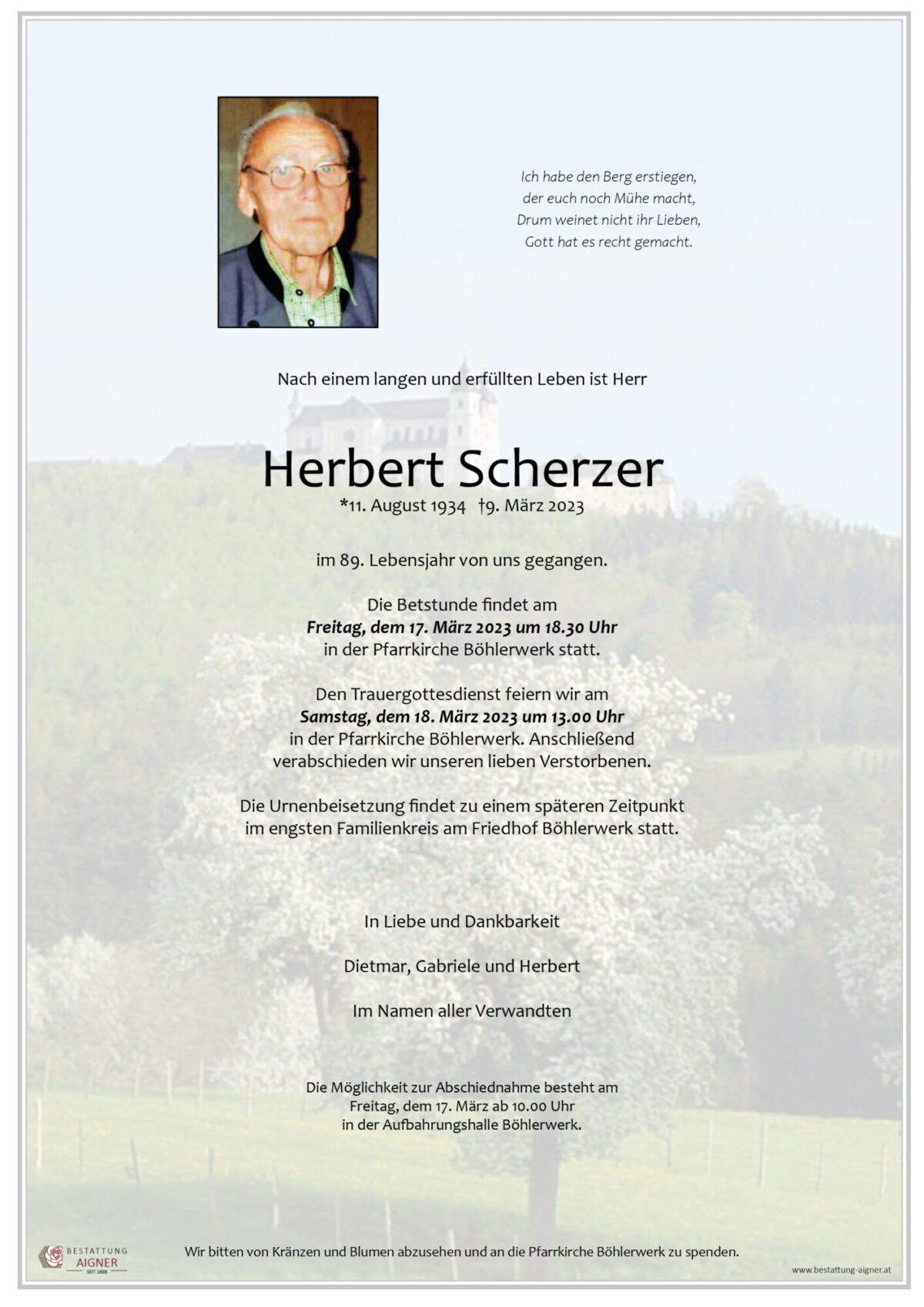 Scherzer Herbert