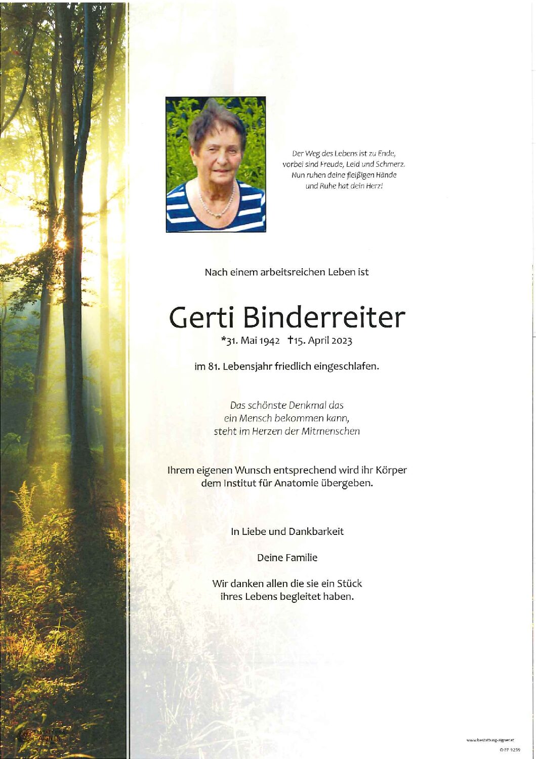 Gerti Binderreiter
